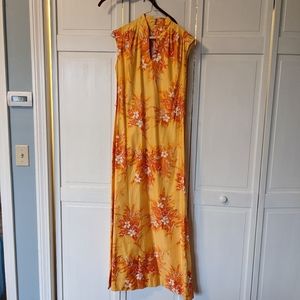 Floral maxi dress